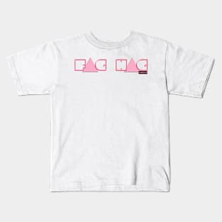 Fag Hag Reclaimed - Pink Triangle Kids T-Shirt